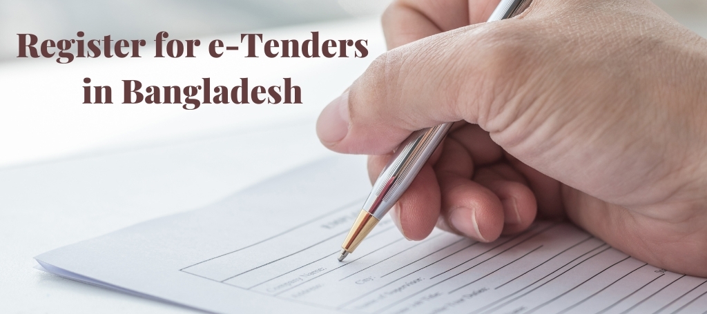 Registering for e-Tenders in Bangladesh