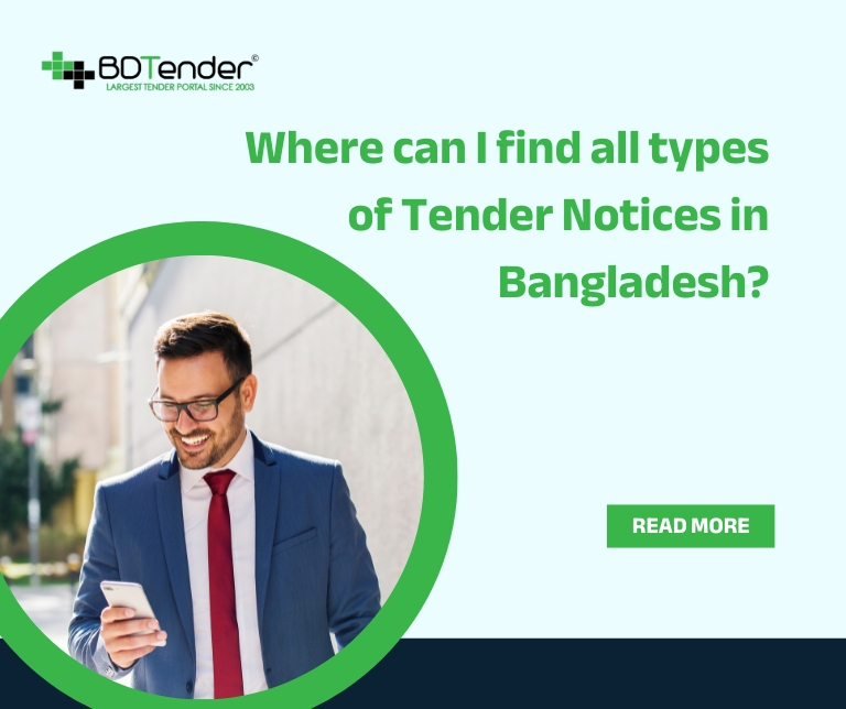 Best Place to Find All Tender Notices Across Bangladesh